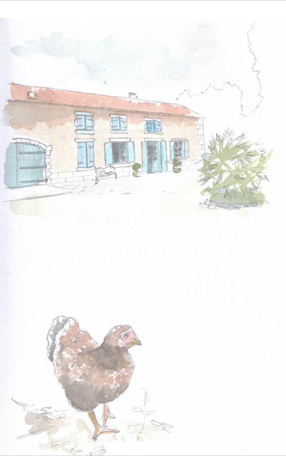 Maison D'Hotes La Chabanaise - Marais Poitevin Cramchaban Eksteriør bilde